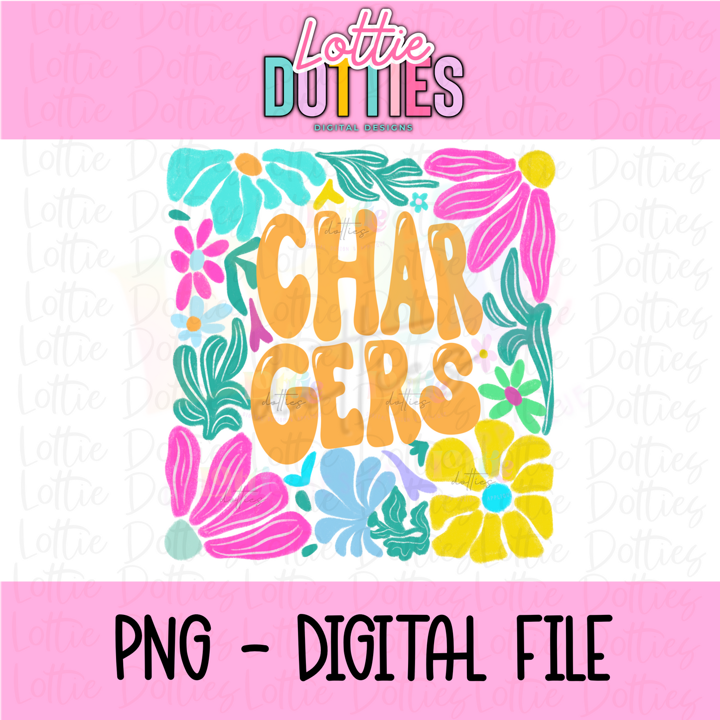 Chargers PNG - Chargers Sublimation design - Digital Download