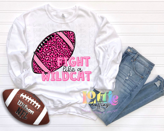 Fight Like A Wildcat  PNG - Wildcat sublimation design - Digital Download