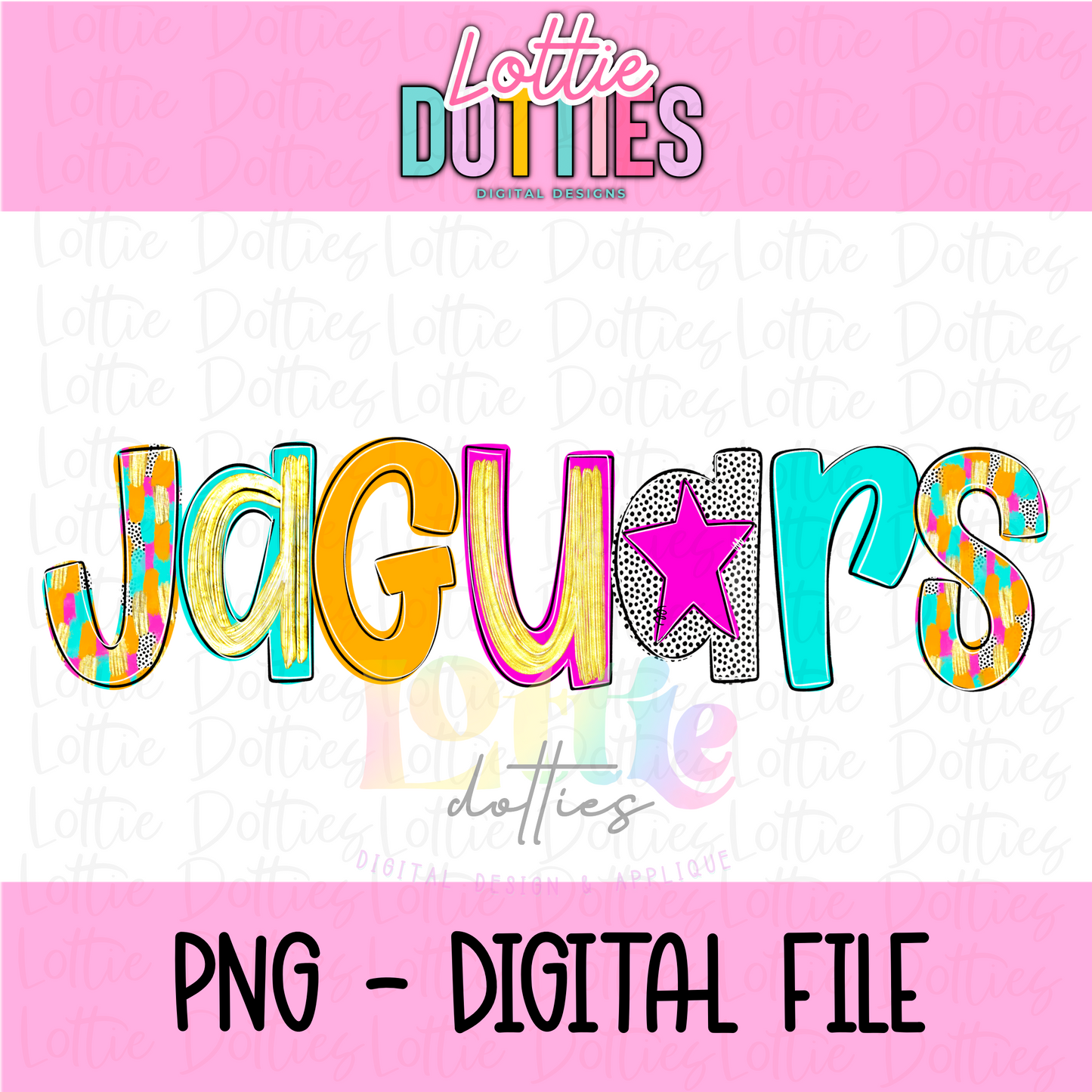Jaguars Neon PNG - Jaguars sublimation design - Digital Download
