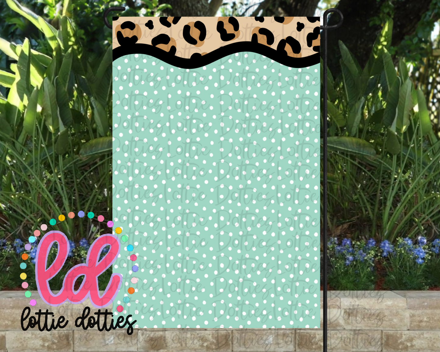 Blank Flag - PNG - Blank - Sublimation - Digital Download - Leopard