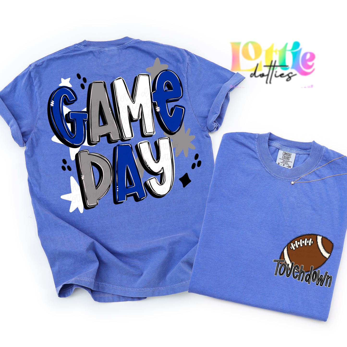 Game Day PNG - Royal Game Day - Digital Download