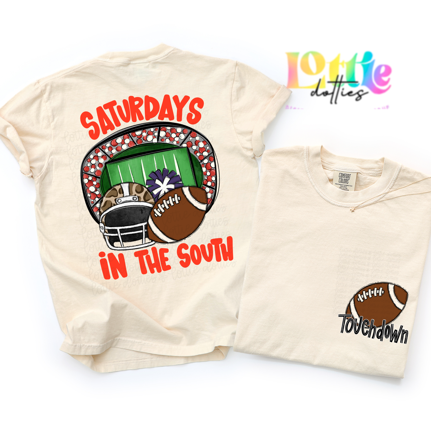 Saturdays in the South PNG - Football design - Digital Download