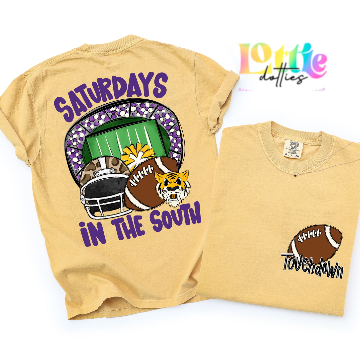Saturdays in the South PNG - Football design - Digital Download
