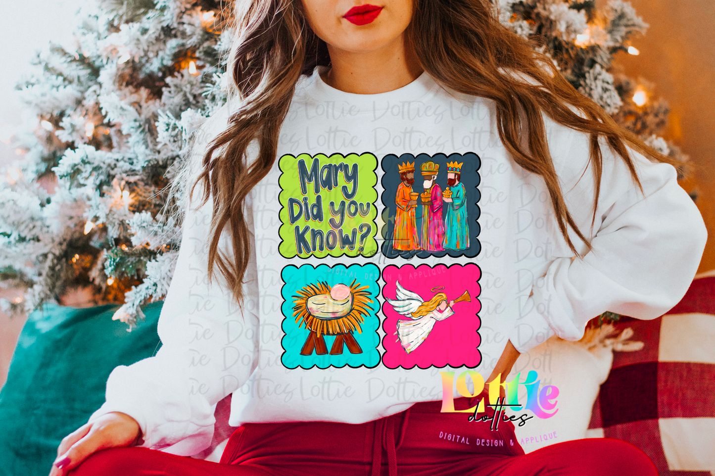 Mary Did You Know | PNG | Religious Design | Digital Download