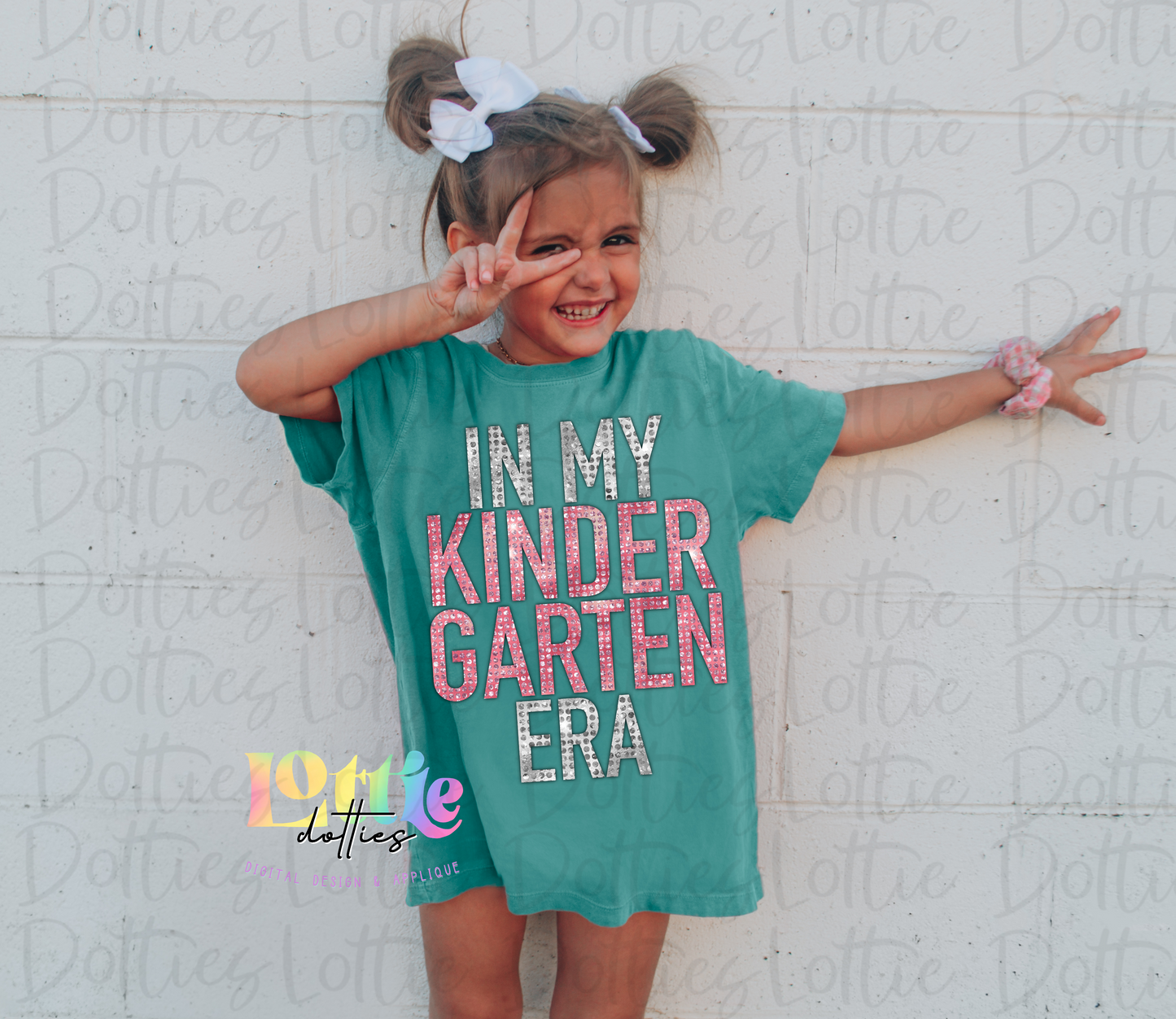 In My Kindergarten Era - Png - School Sublimation - Back To School Design