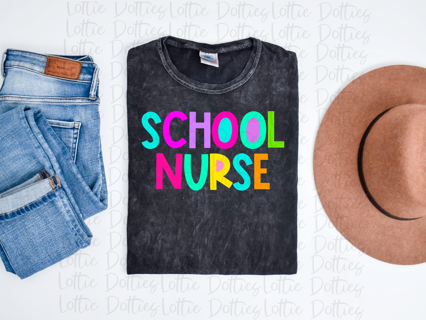 School Nurse - PNG - Back To School - Sublimation - Digital Download - Bright