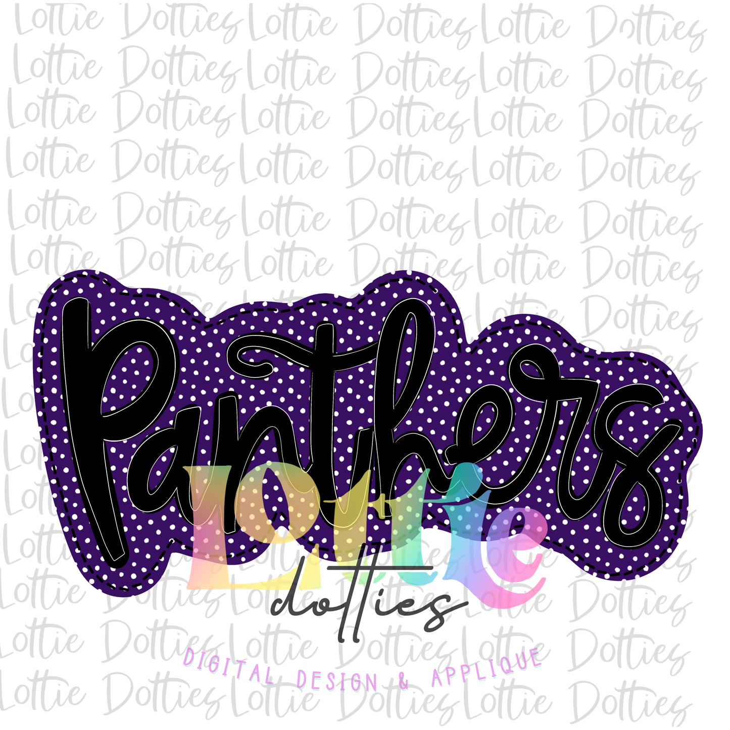 Panthers PNG - Panthers Sublimation - Digital Download - Purple and Black