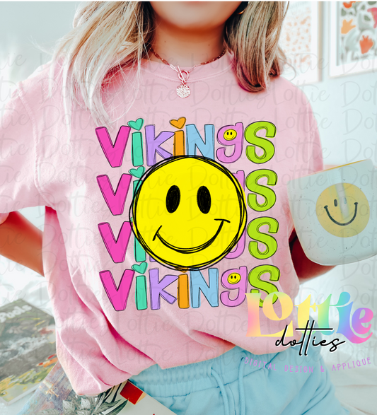 Vikings  PNG - Vikings Sublimation design - Digital Download - Smile Stacked