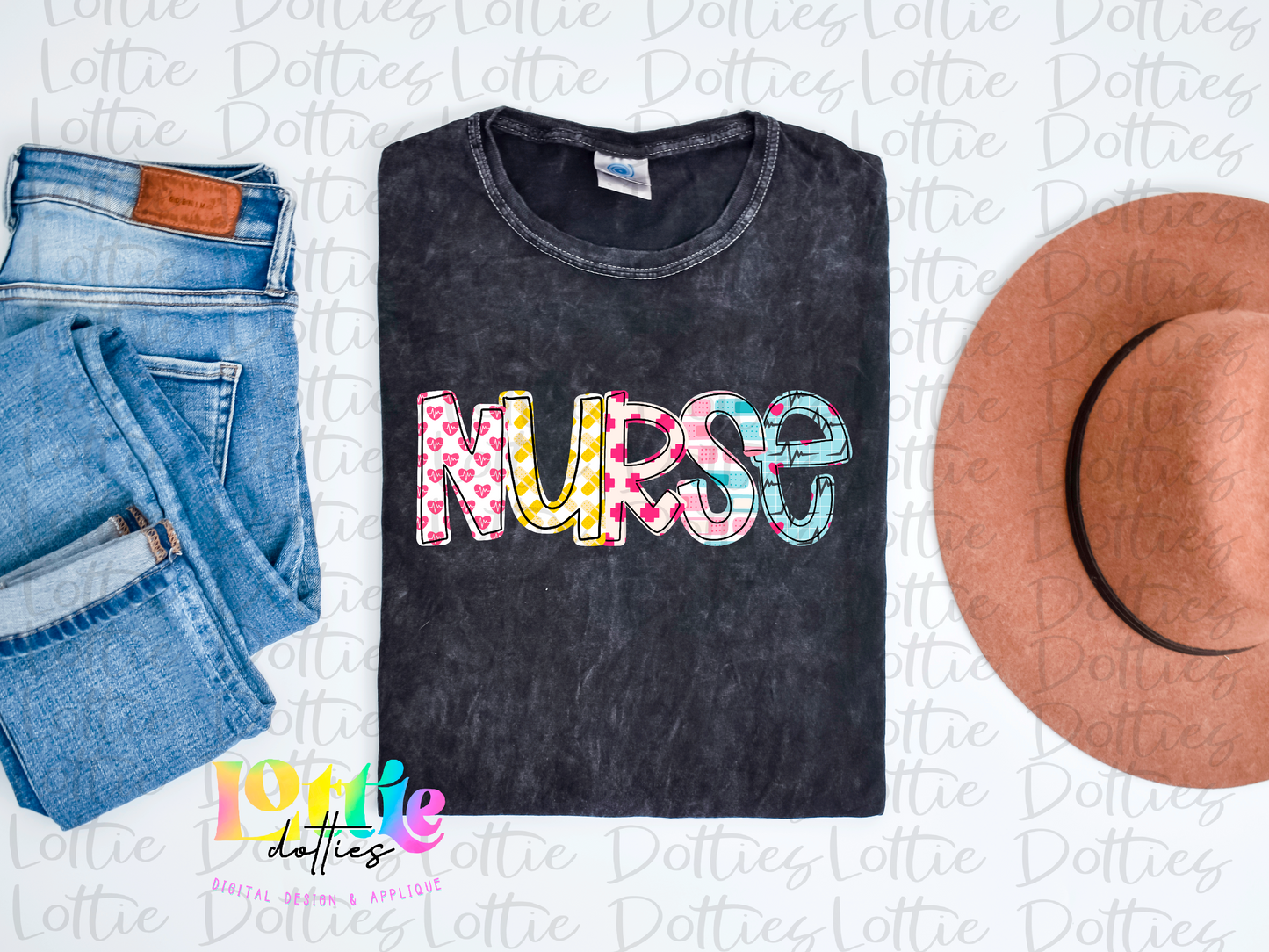 Nurse PNG - Pastel Nurse sublimation design - Digital Download