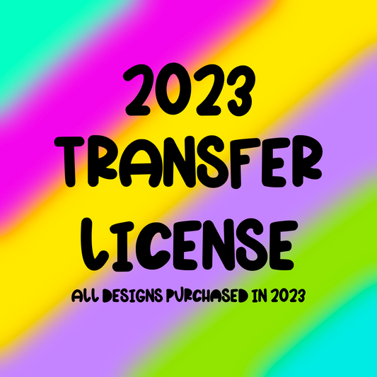 Commercial License - Transfer License - Yearly License