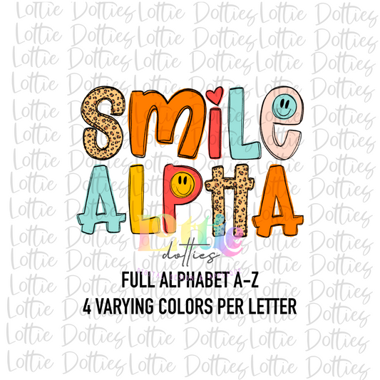 Smiles Alpha Png - Retro Alpha Pack - Digital Download