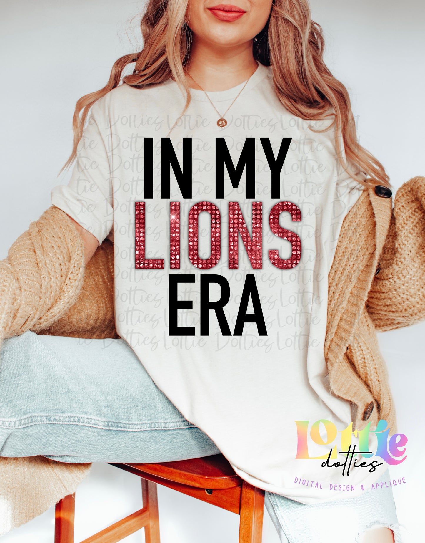 In My Lion ERA PNG - Lions - sublimation design - Digital Download