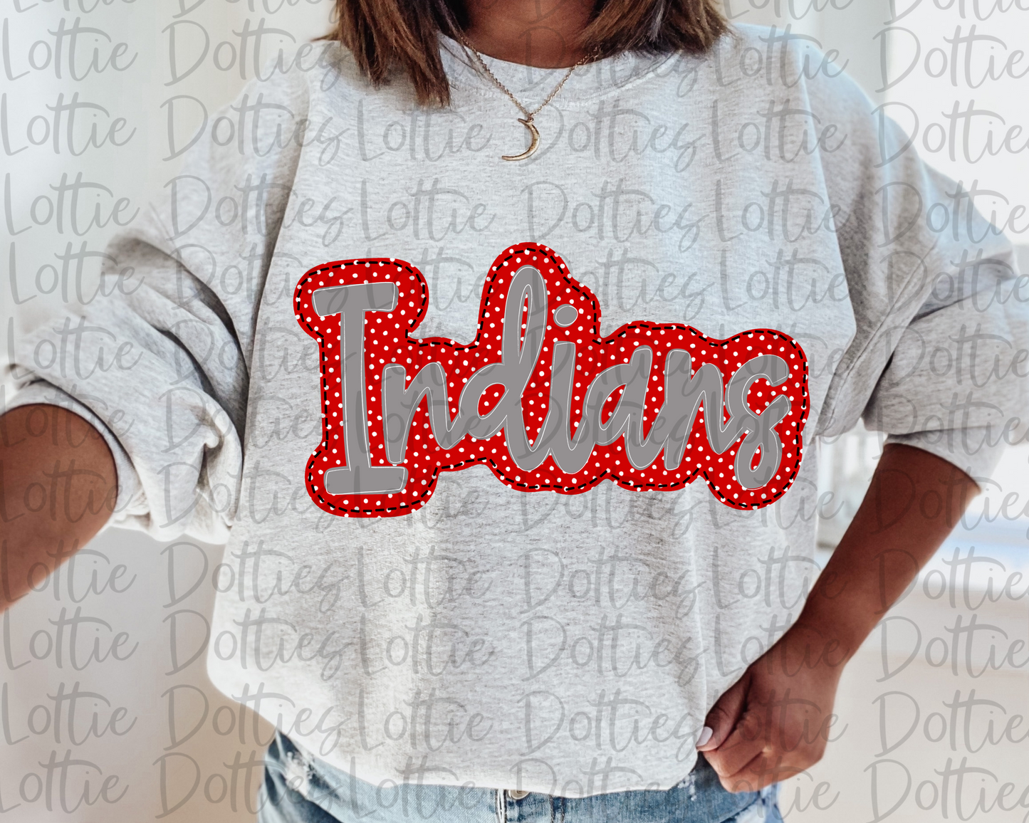 Indians PNG - Indians sublimation design - Digital Download Red and Gray