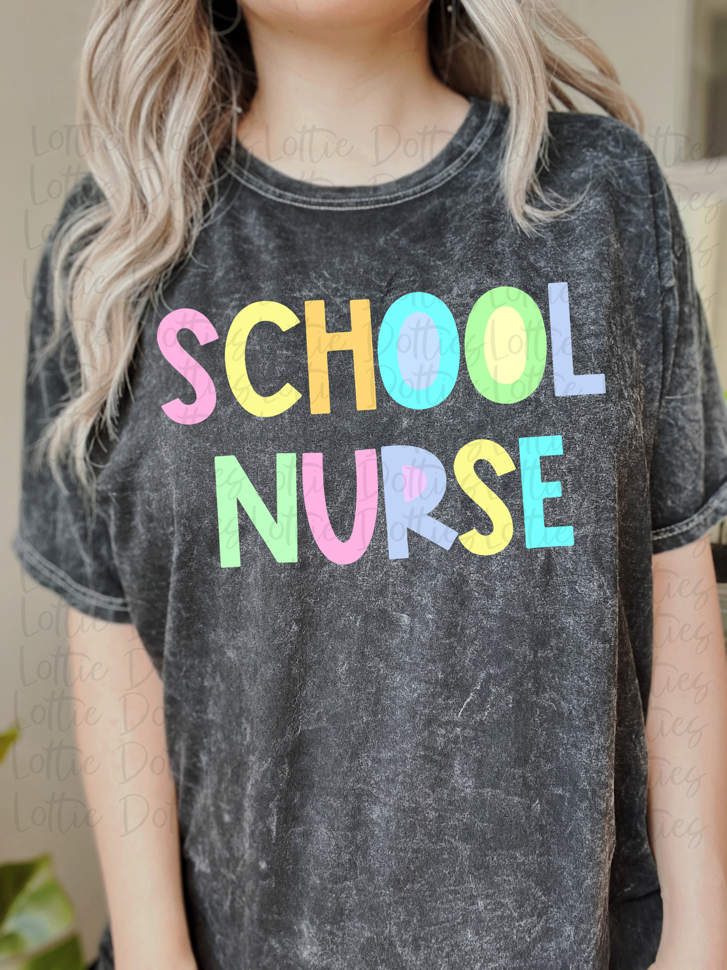 School Nurse - PNG - Back To School - Sublimation - Digital Download - Pastel