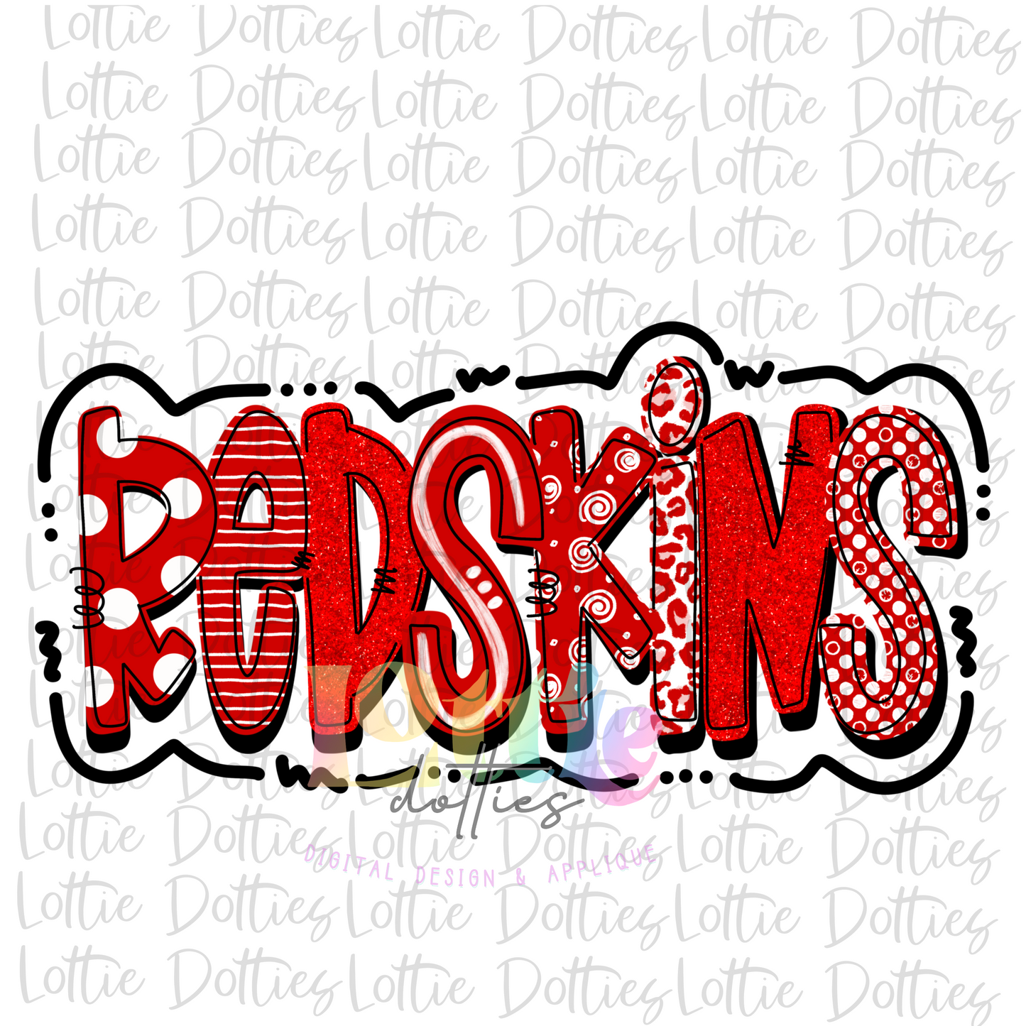 Redskins PNG - Sublimation - Digital Desig