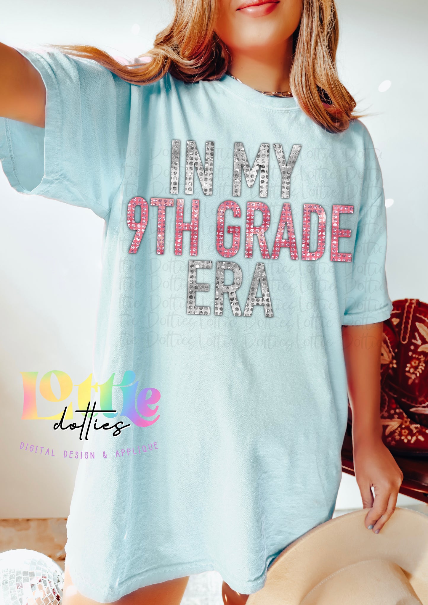 In My 9th Grade Era PNG -9th Grade Sublimation - School Design