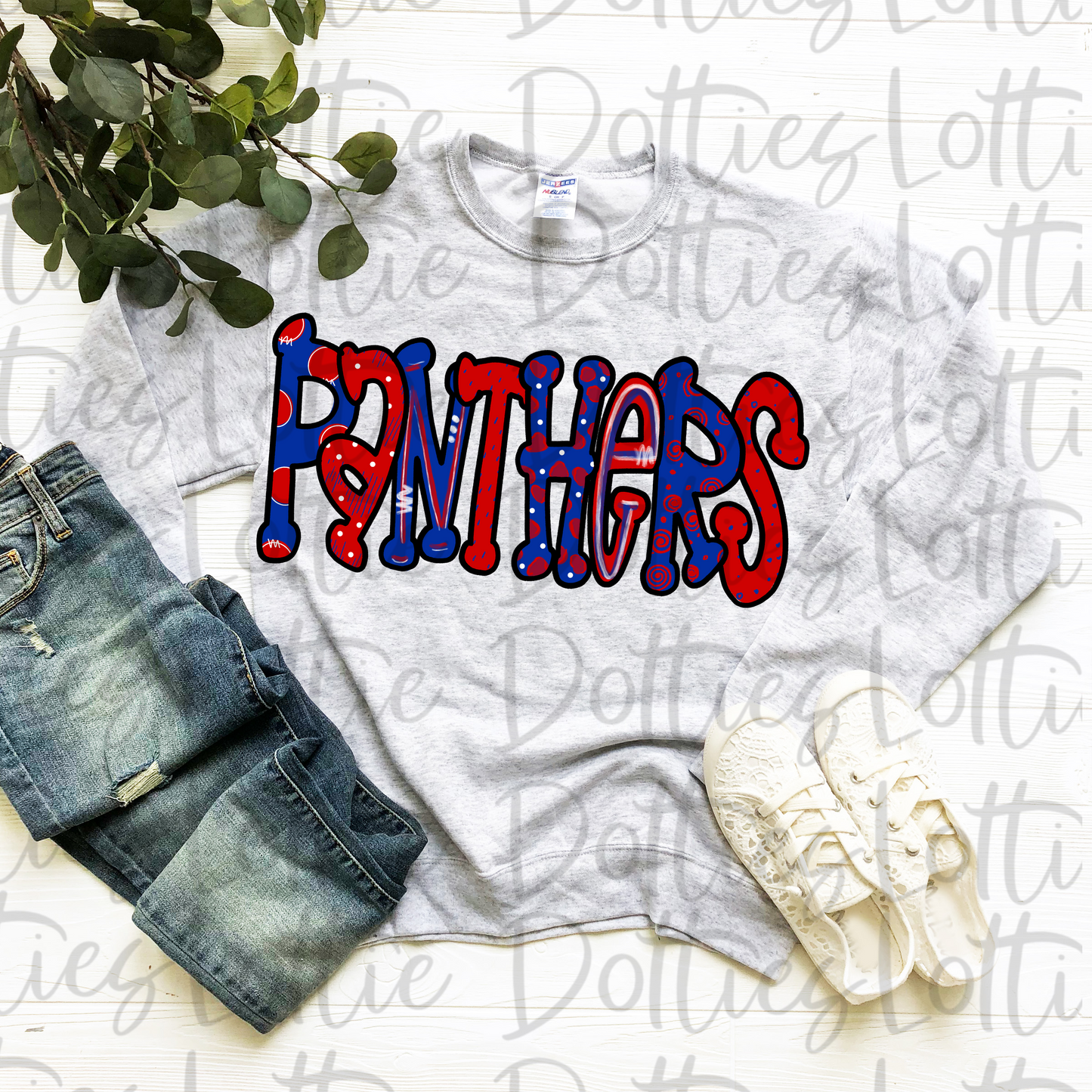 Panthers PNG - Panthers Sublimation - Digital Download - Royal and Red