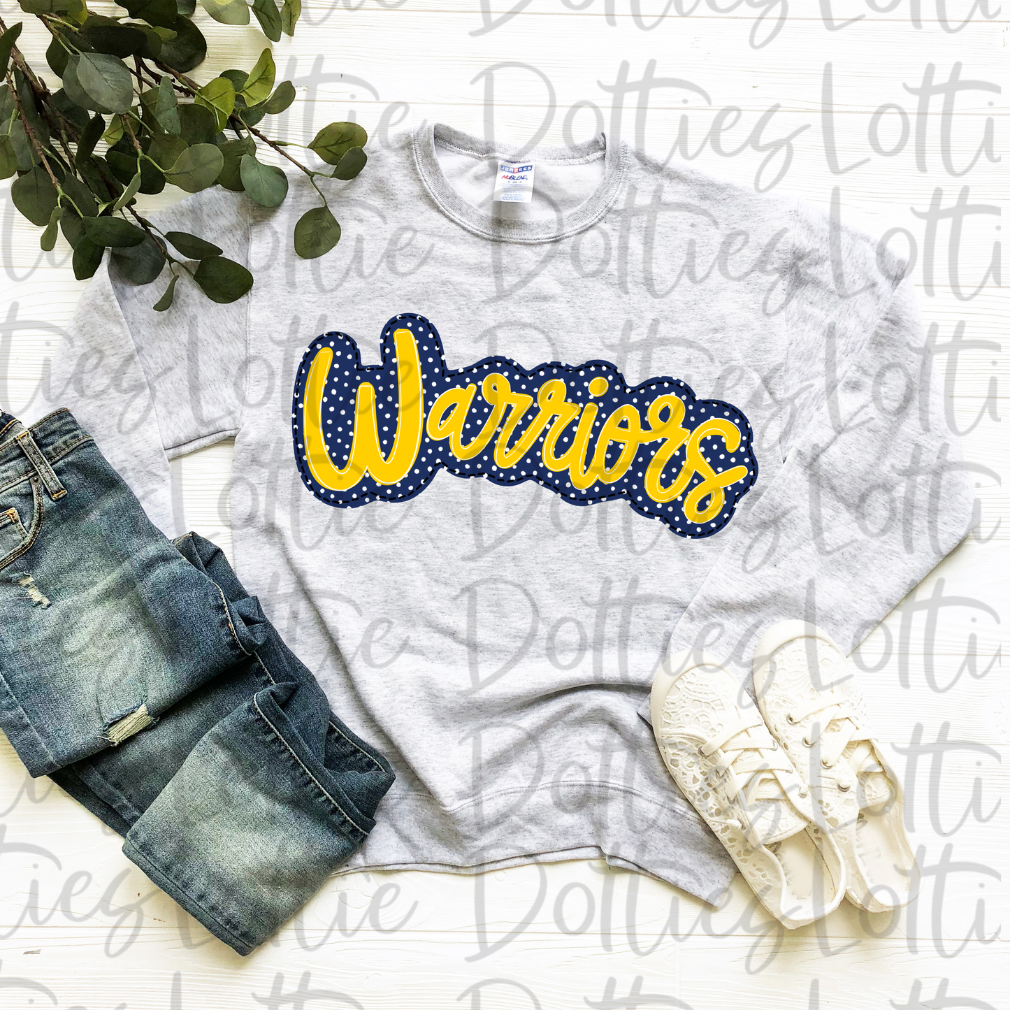 Warriors Png - Mascot Sublimation Design - Digital Download