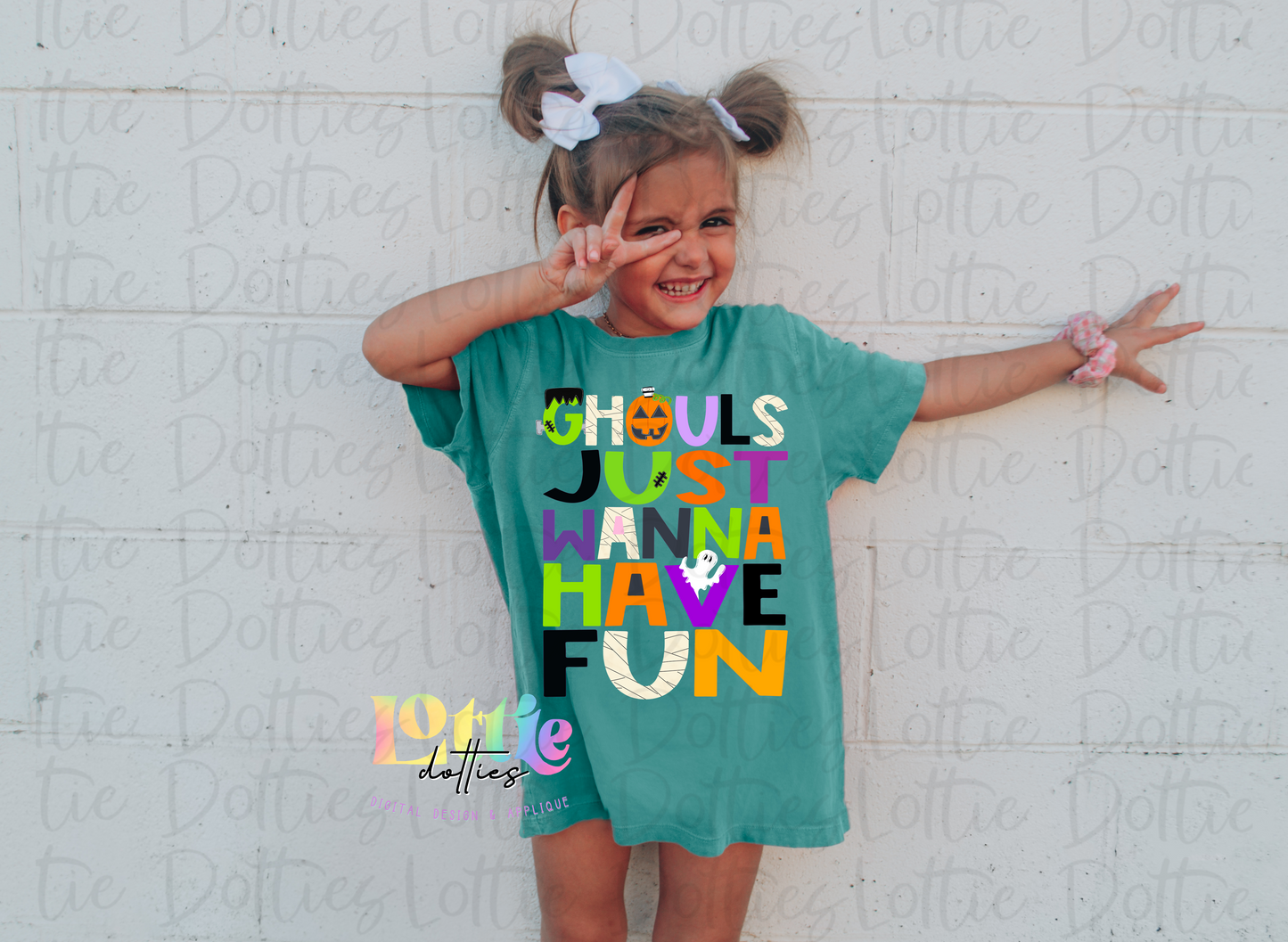 Ghouls Just Wanna Have Fun - Halloween Design Sublimation - Digital Download