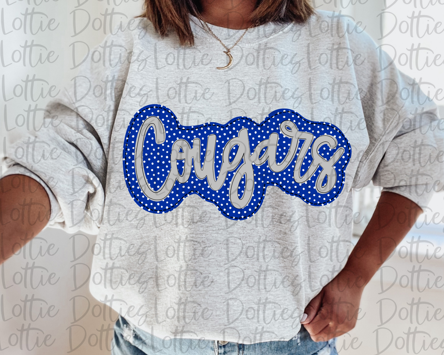 Cougars Png - Cougars Sublimation - Digital Download - Royal and Sliver