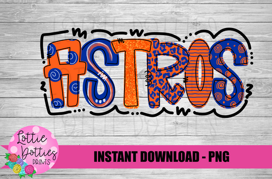 Astros PNG - Astros Sublimation - Mascot  - Digital Download