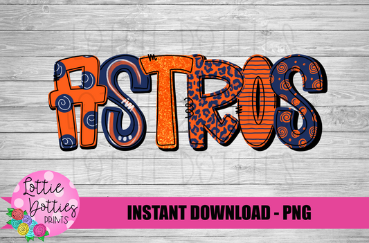 Astros PNG - Astros Sublimation - Mascot  - Digital Download