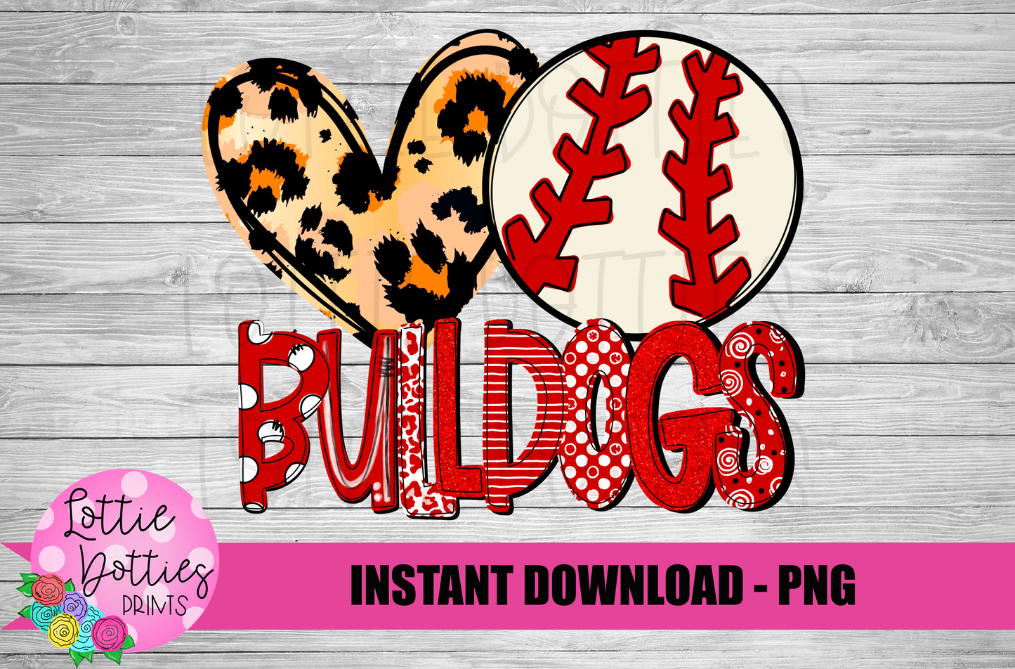 Bulldogs Baseball Png - Bulldogs Sublimation Design - Digital Download