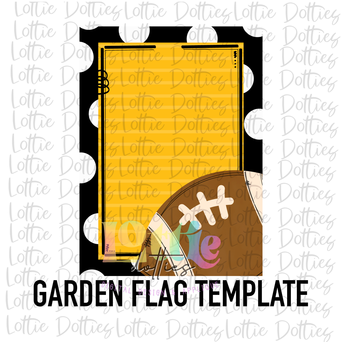 Blank Flag - PNG - Blank - Sublimation - Digital Download - Black and Gold