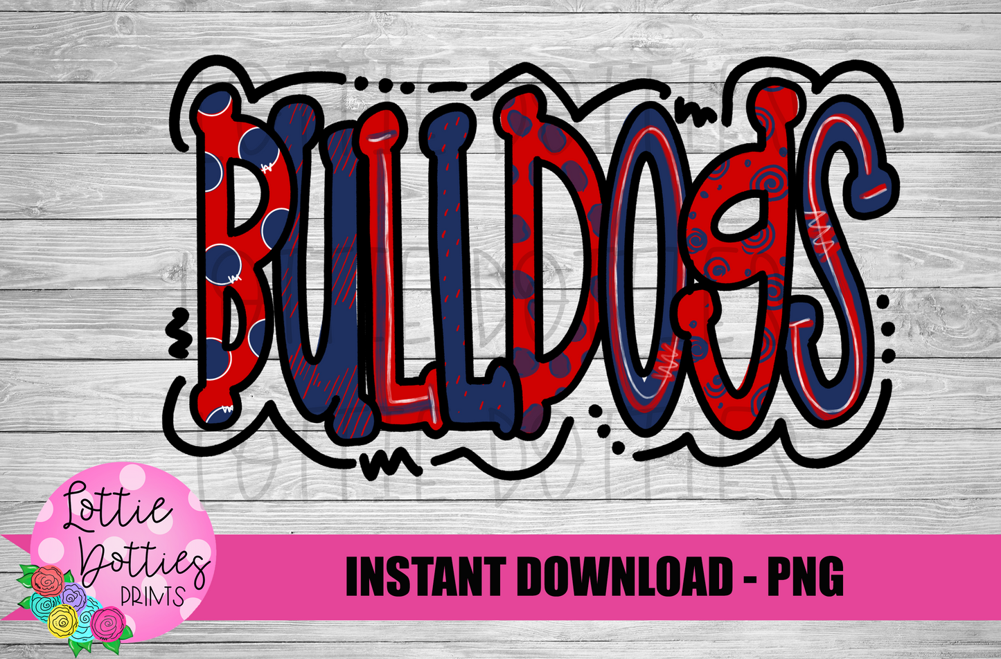 Bulldogs - PNG - Bulldogs - Sublimation design - Digital Download