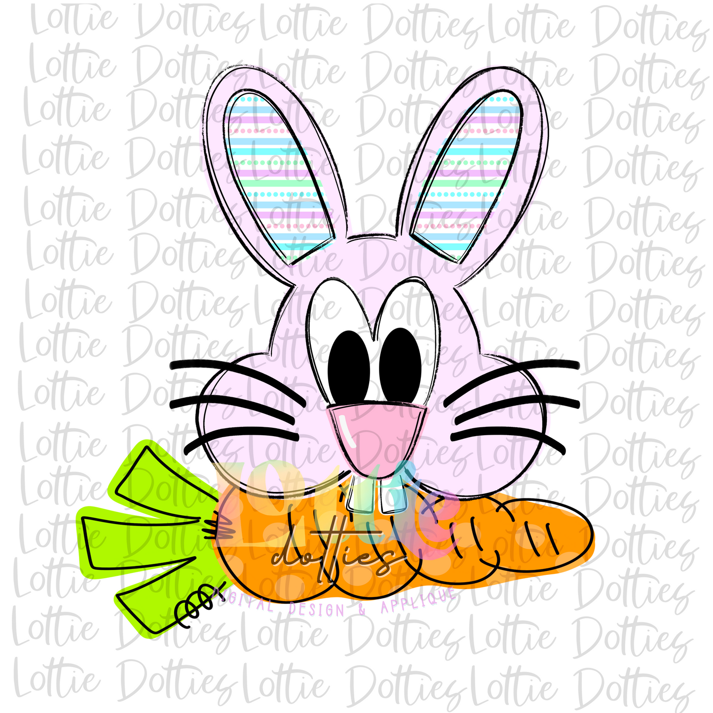 Bunny Girl PNG - Easter - Sublimation - Digital Download