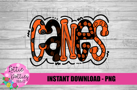 Canes PNG - Sublimation design - Digital Download