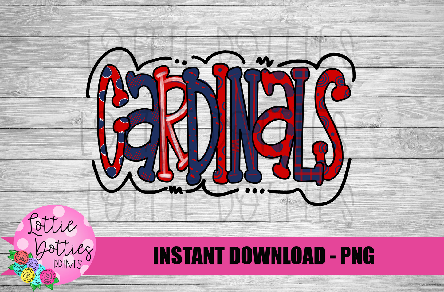 Cardinals PNG - Cardinals Sublimation design - Digital Download