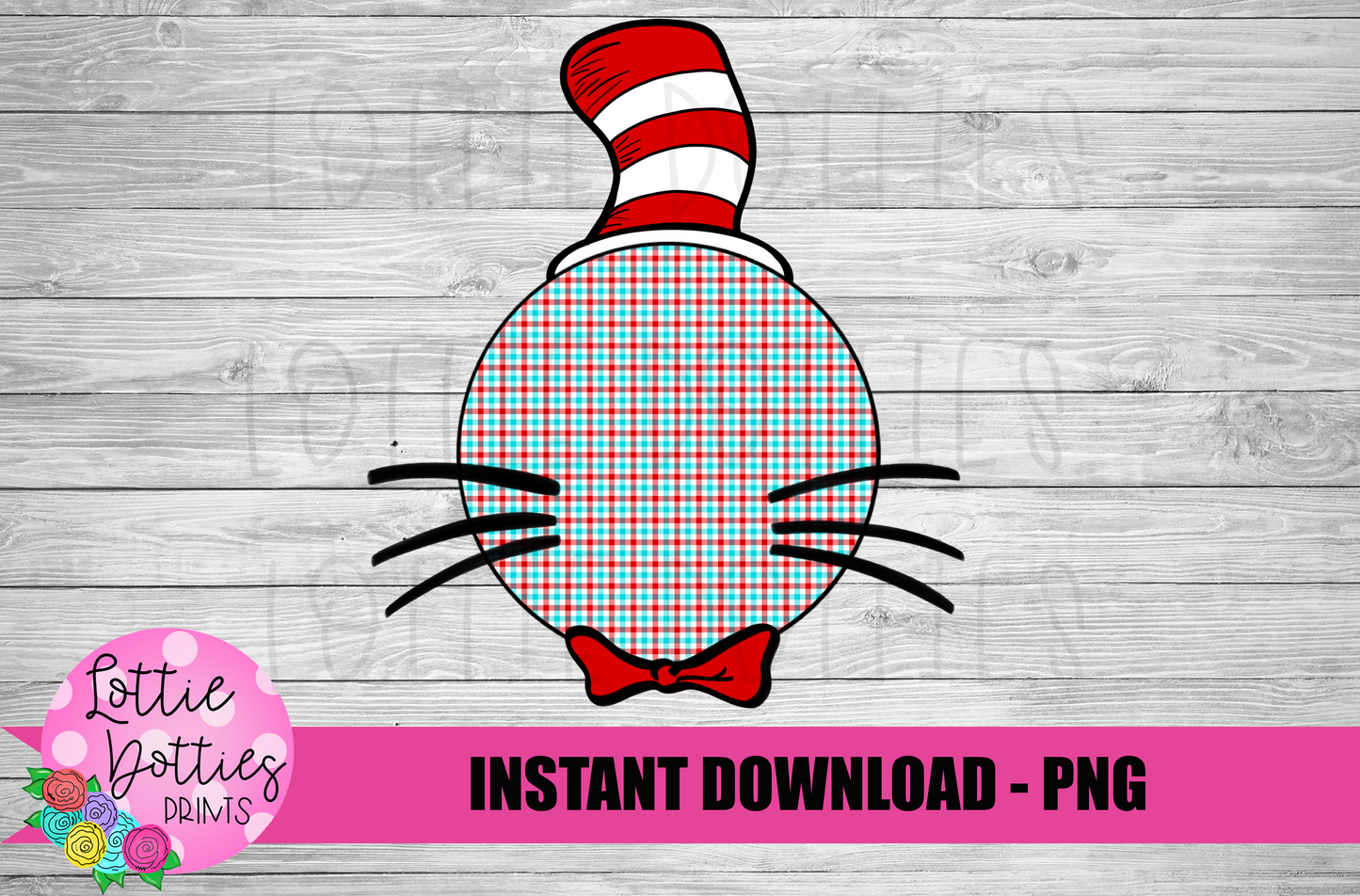 Read Across America PNG - Cat Circle- Digital Download - Read Across America Circle