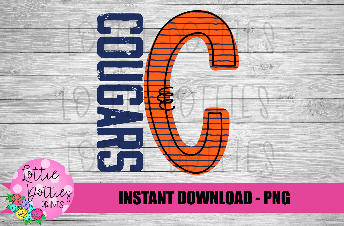 C - Cougars Png - Sublimation Design - Cougars Sublimation- Digital Download