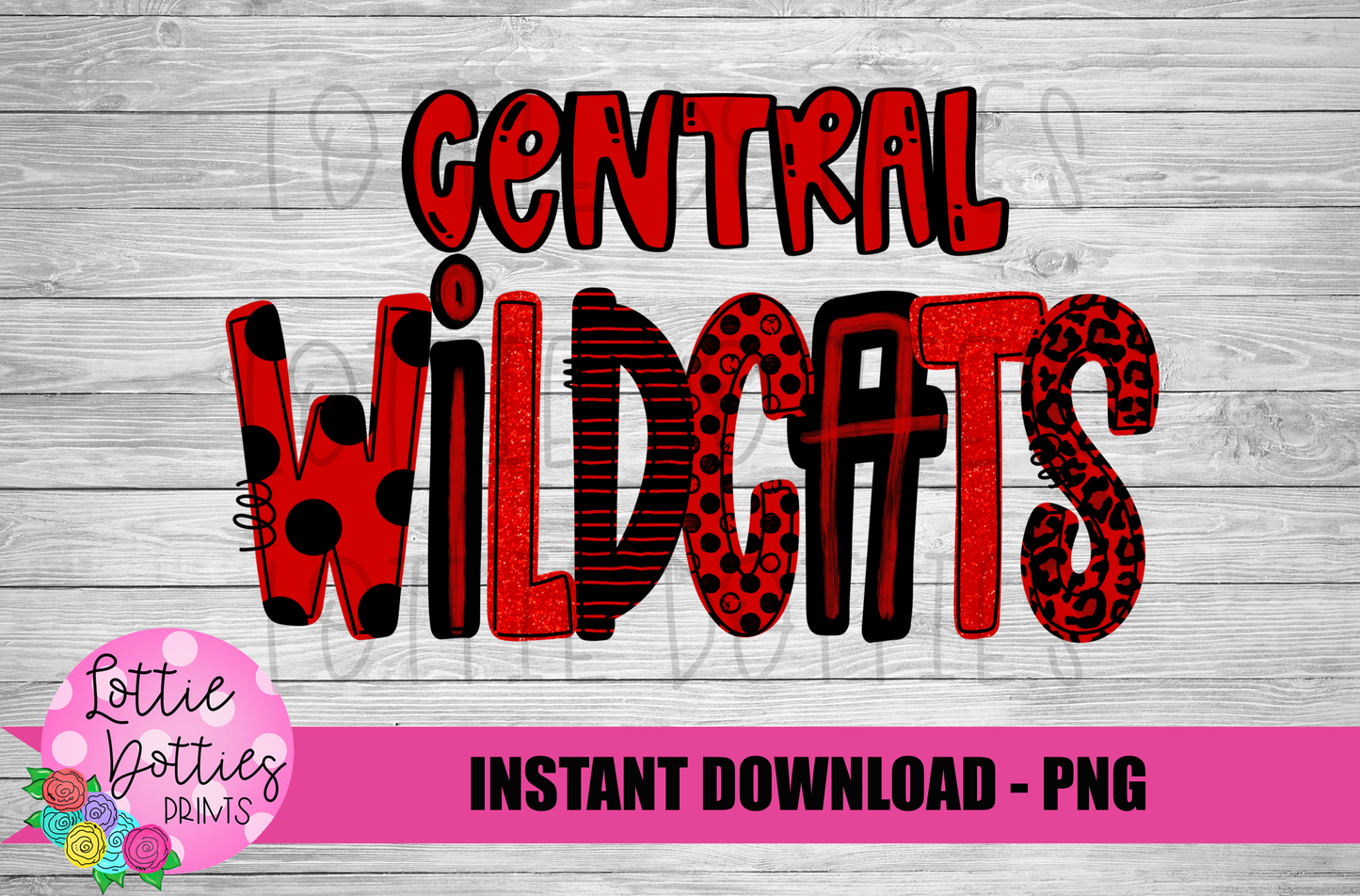 Central Wildcats PNG - Wildcats - sublimation design - Digital Download