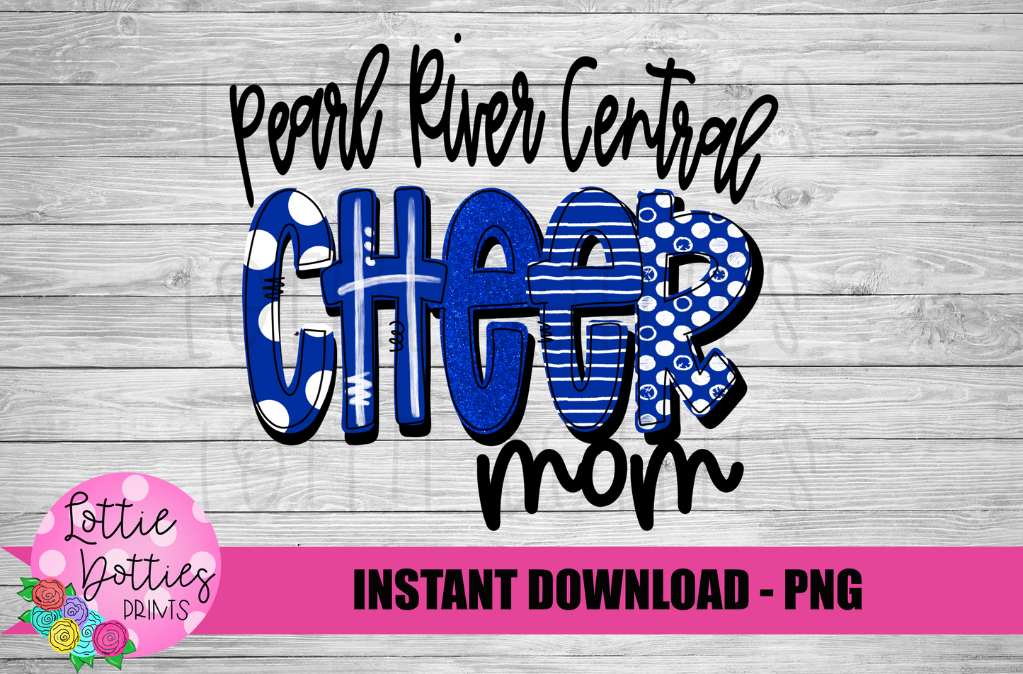 Pearl River Central Cheer Mom - Cheer Mom PNG - Cheer Sublimation