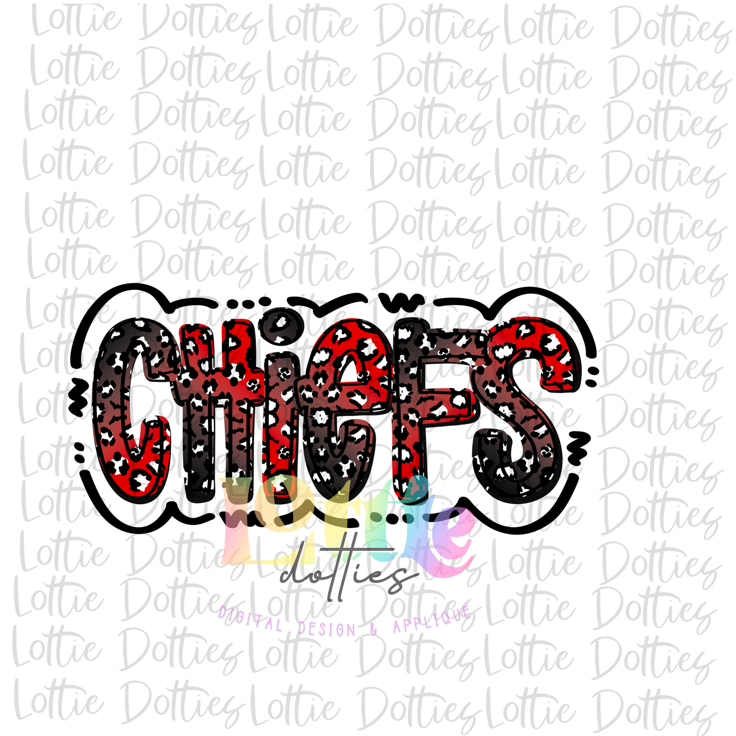 Chiefs Png - Chiefs Sublimation - Digital Download - Red and Black Ombre