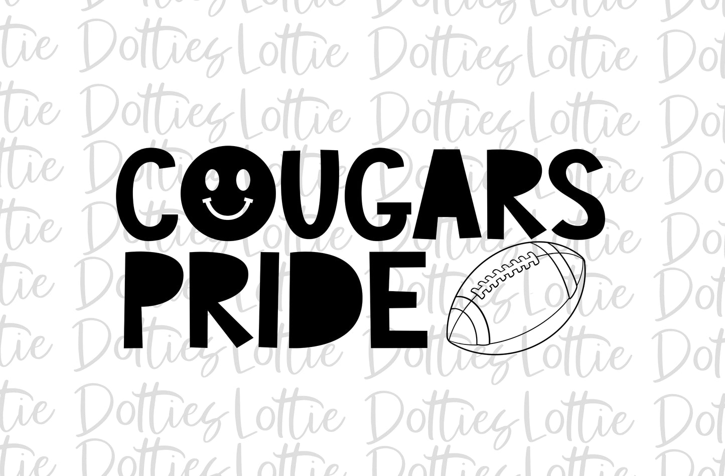 Cougars Pride Png - Sublimation Design - Cougars Sublimation- Digital Download