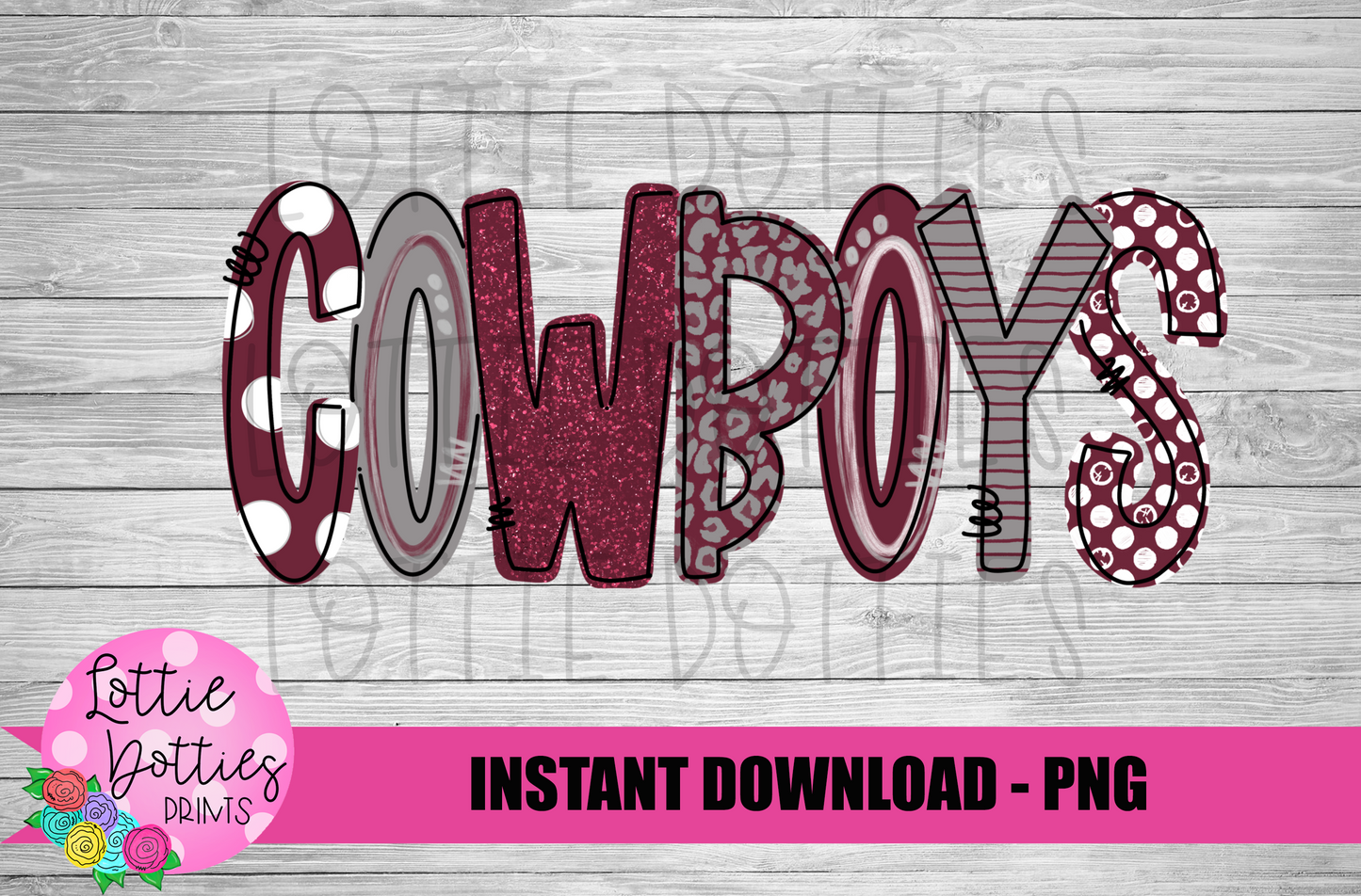 Cowboys Png - Digital Download