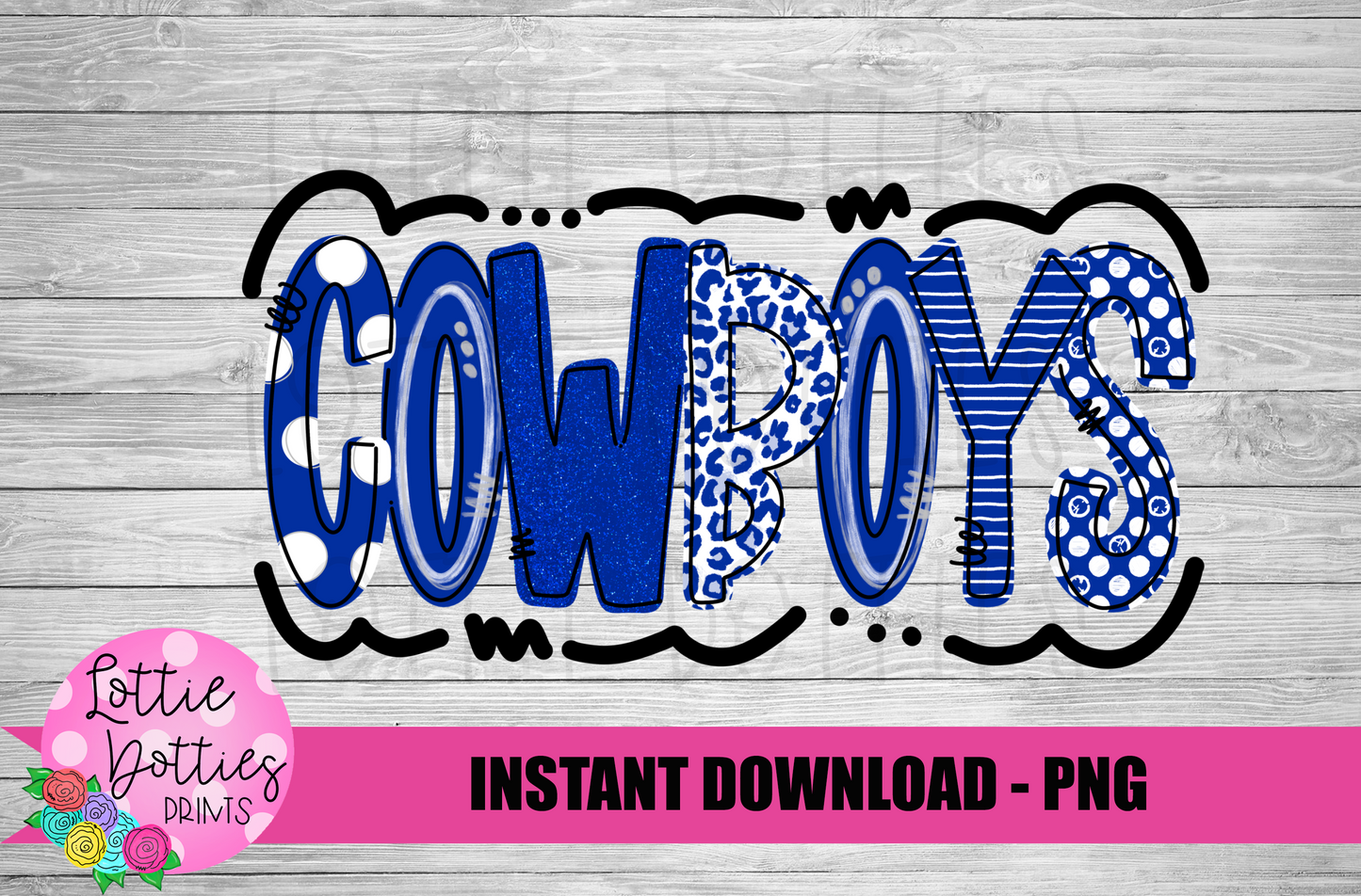 Cowboys Png - Digital Download - Sublimation