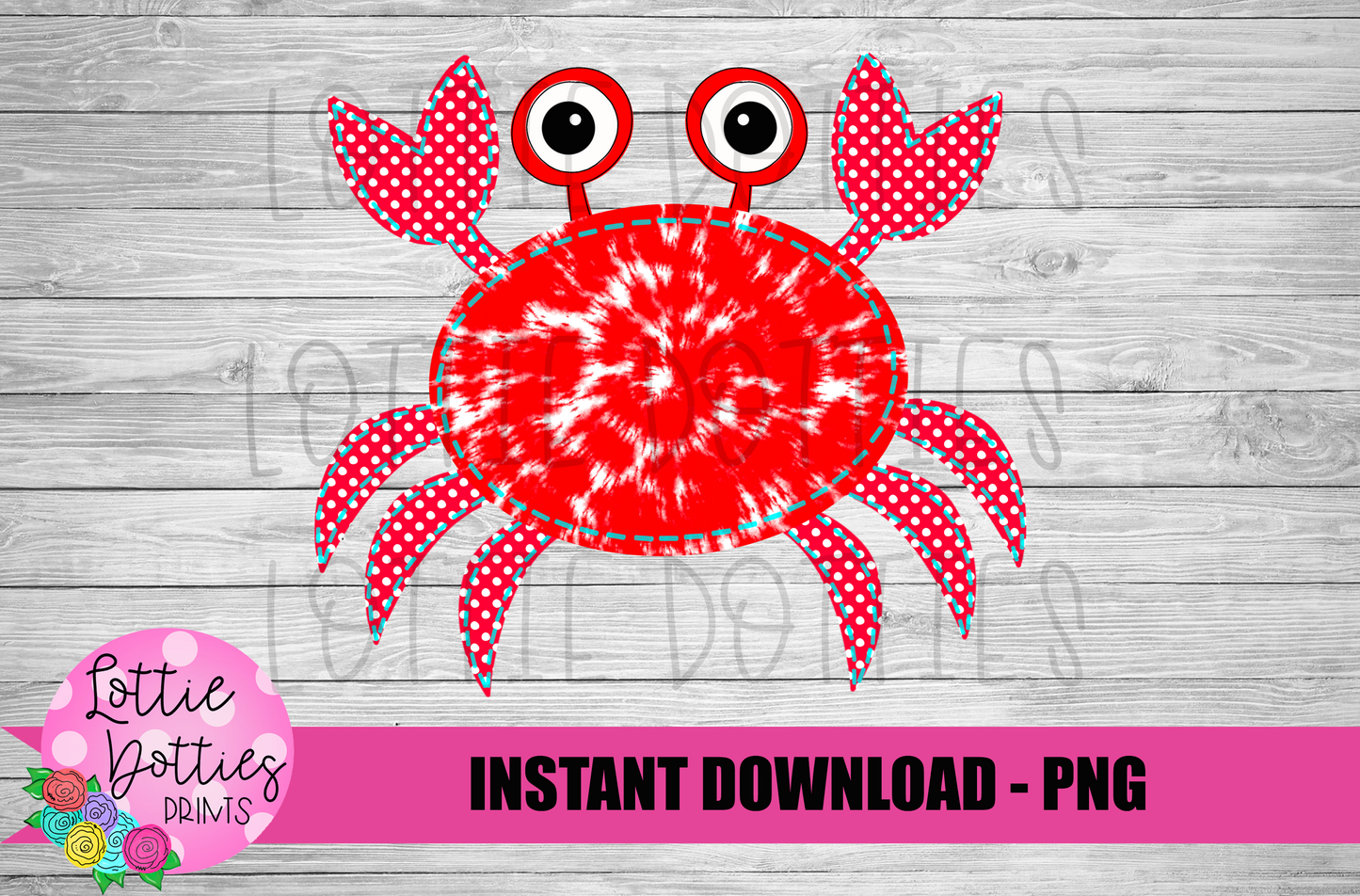 Crab Png - Crab Design - Crab Summer Design - Sublimation