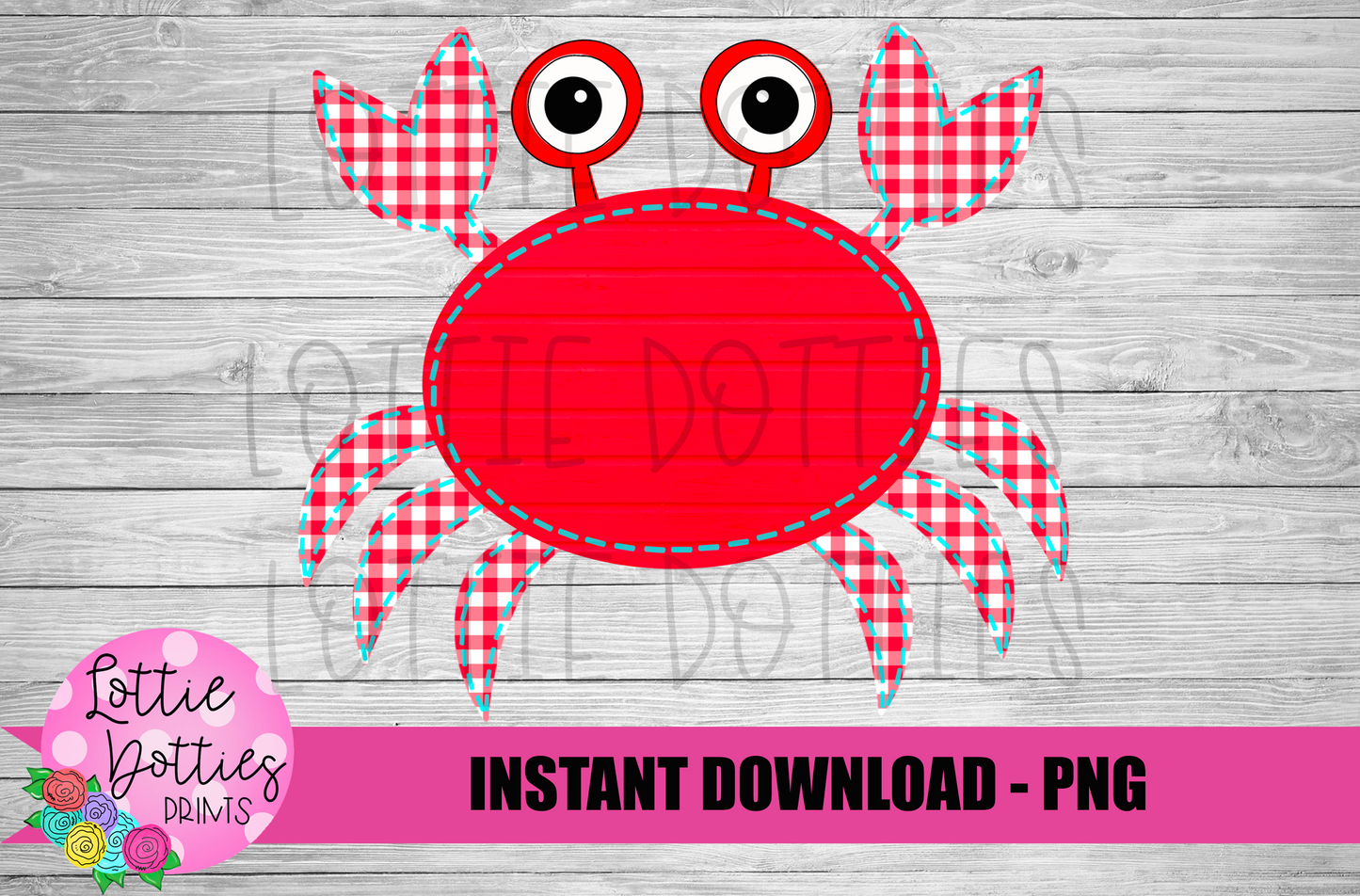 Crab Png - Crab Design - Crab Summer Design - Sublimation
