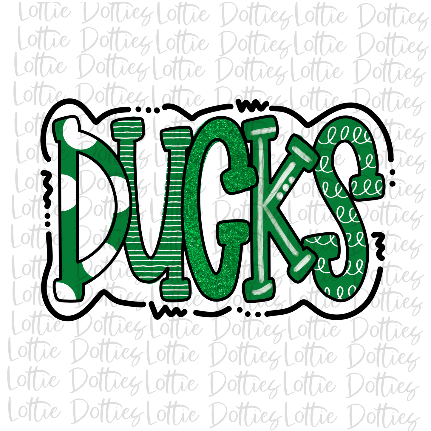 Ducks Png - Ducks Sublimation - Digital Download - Green and White