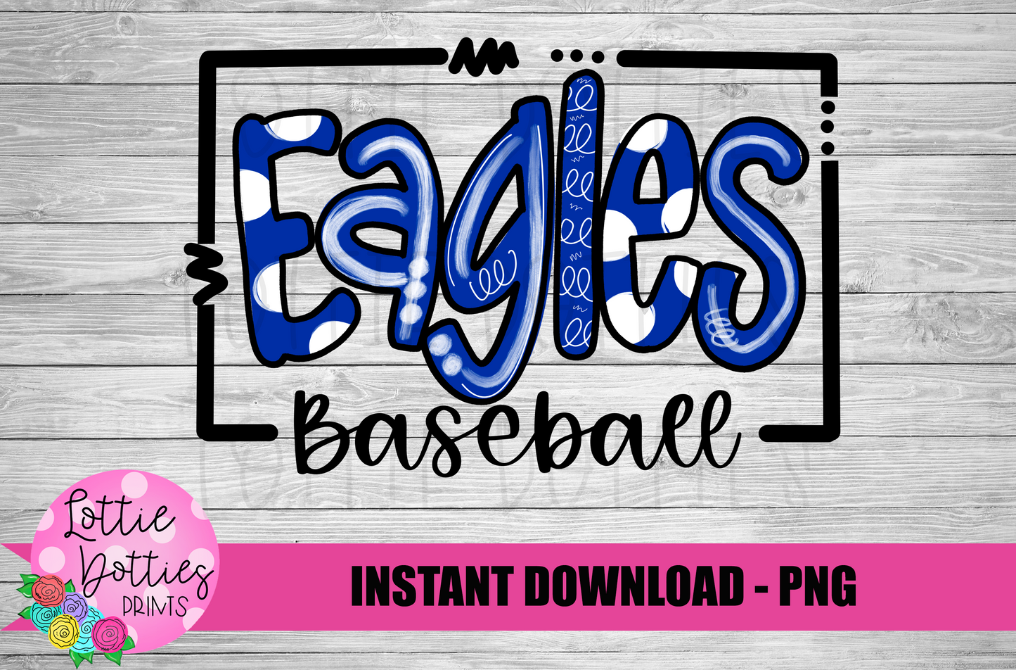 Baseball Eagles Png - Baseball Sublimation Design - Digital Download