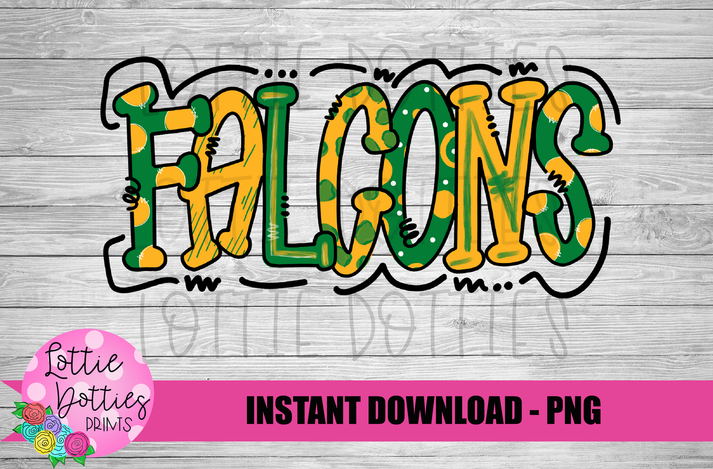Falcons PNG - Falcons - Sublimation design - Digital Download