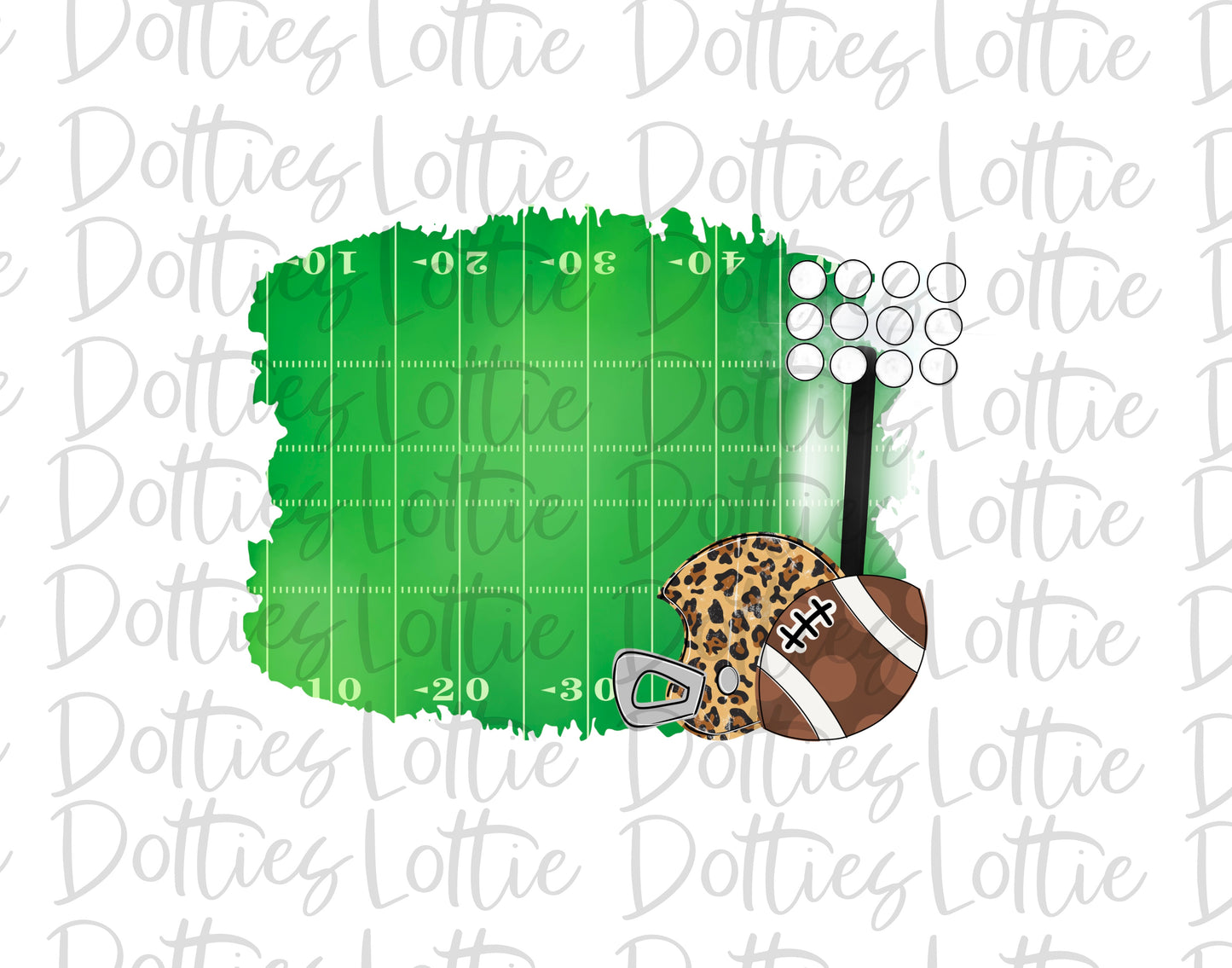 Field - Png - Football Sublimation Design