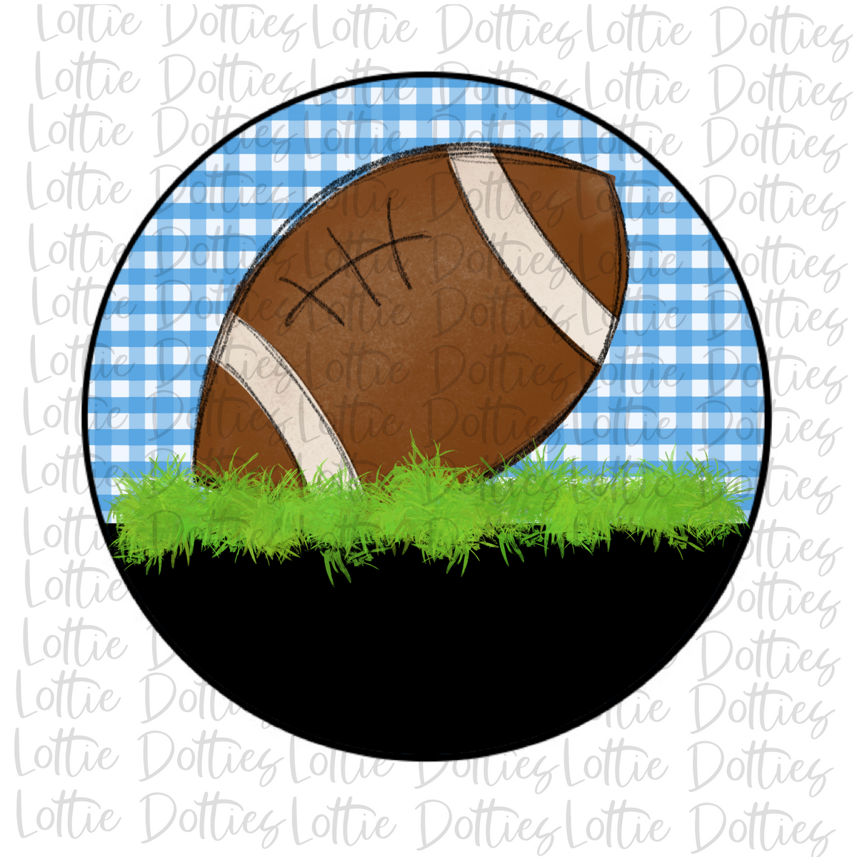 Football - PNG - Football Circle - Sublimation - Digital Download
