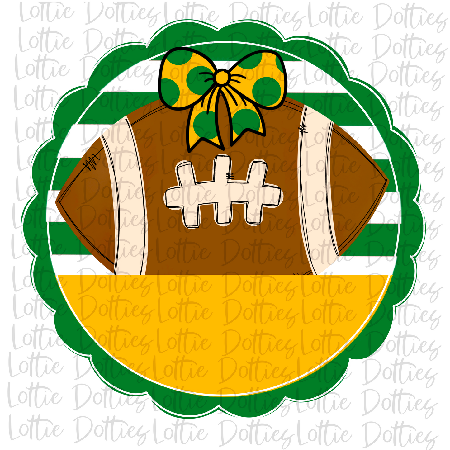 Football - PNG - Football Circle - Sublimation - Digital Download