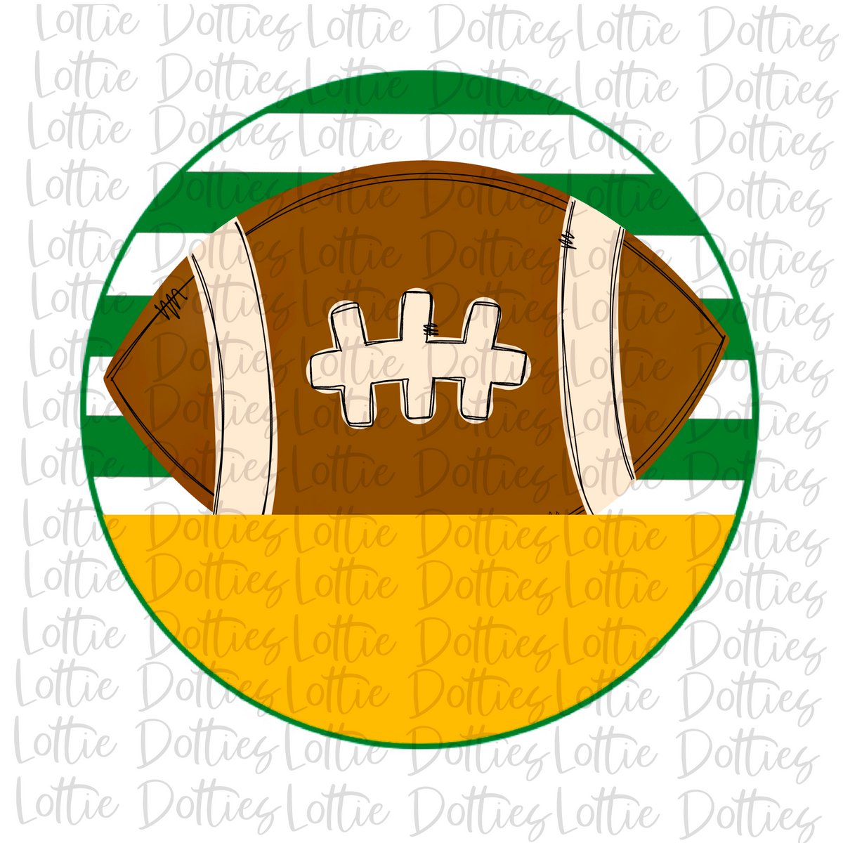 Football - PNG - Football Circle - Sublimation - Digital Download