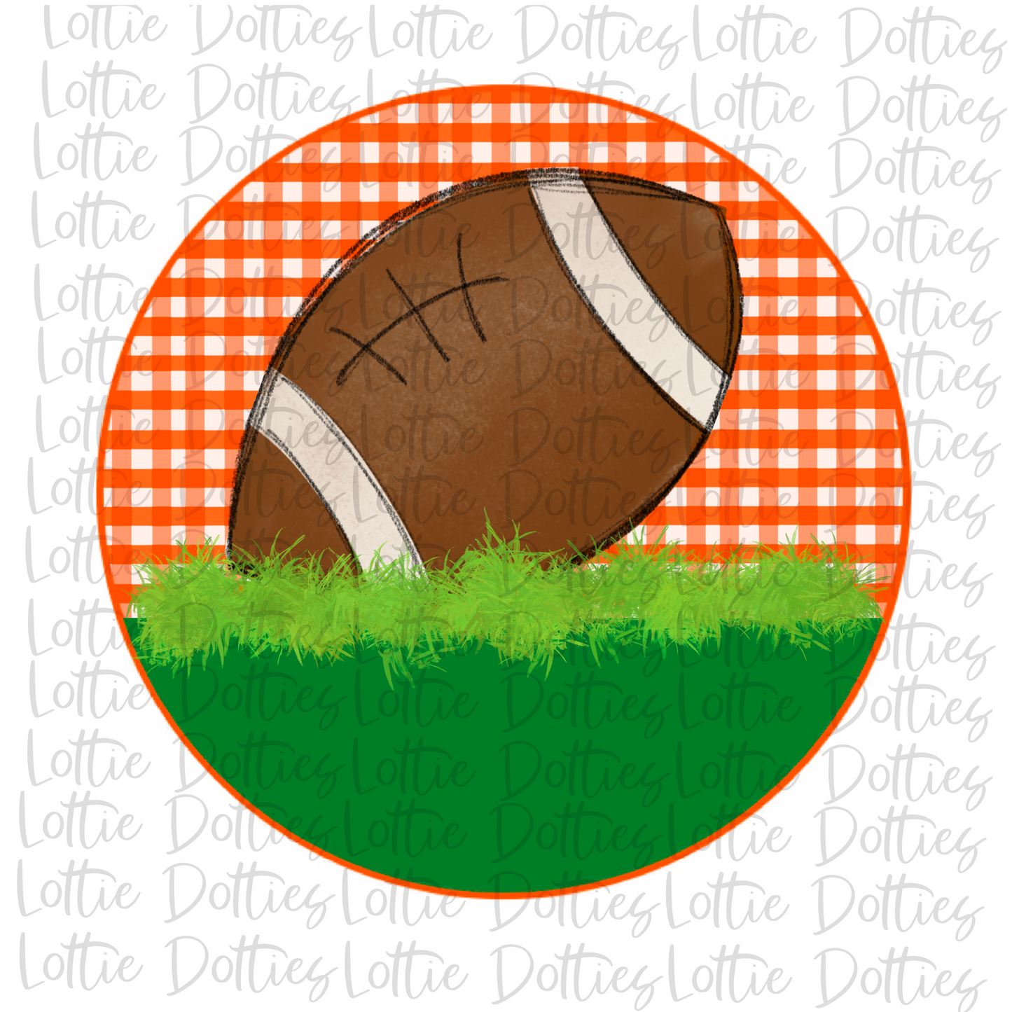 Football - PNG - Football Circle - Sublimation - Digital Download